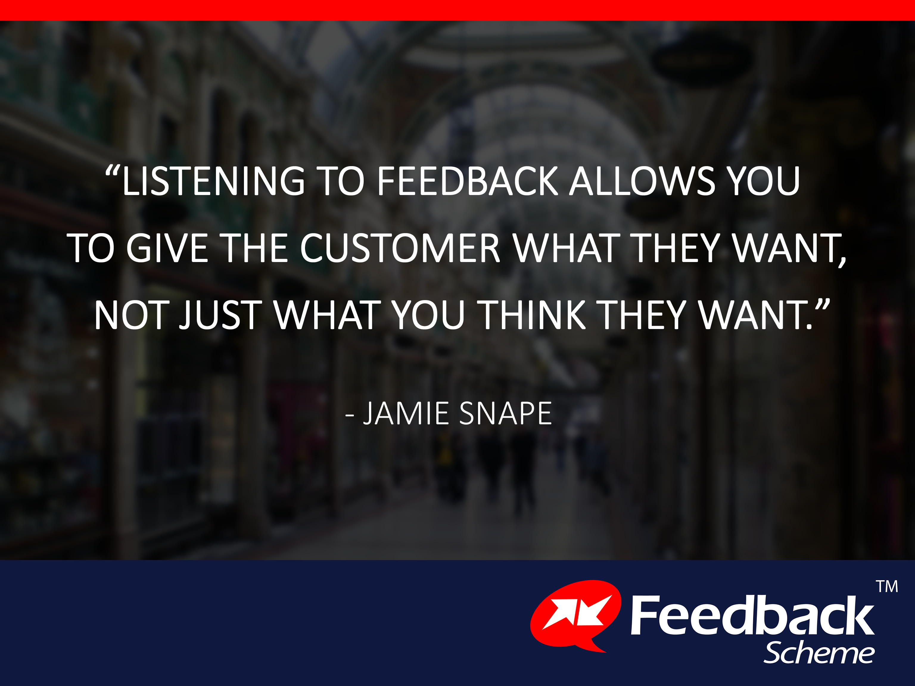 Listening to feedback